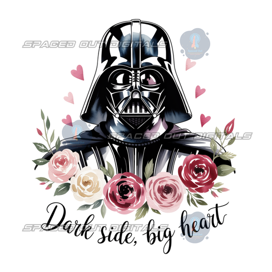 Dark Side Big Heart PNG