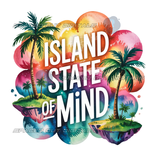 Island State Of Mind PNG