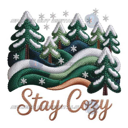 Stay Cozy PNG
