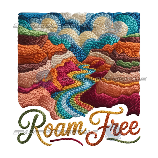 Roam Free PNG
