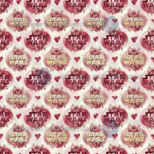 Space War Logo Valentines