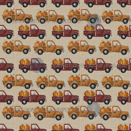 Fall Embroidery Trucks