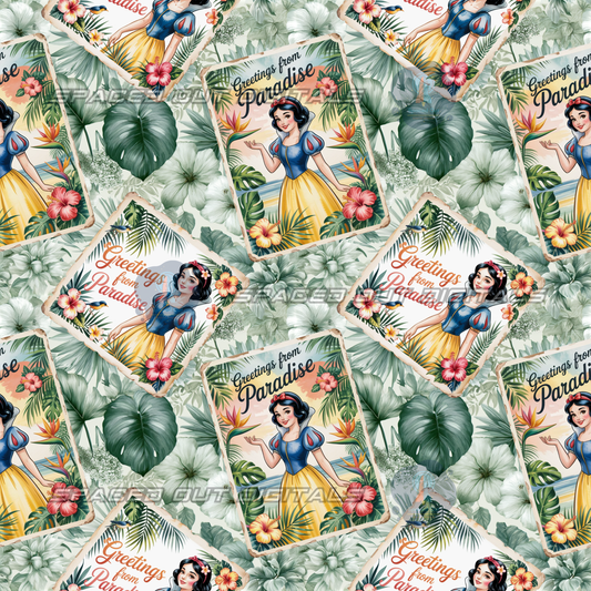 Snow Princess Postcards