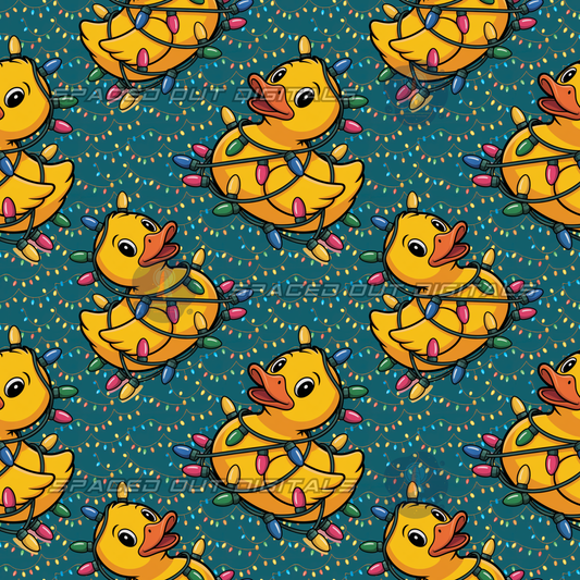 Christmas Lights Ducks