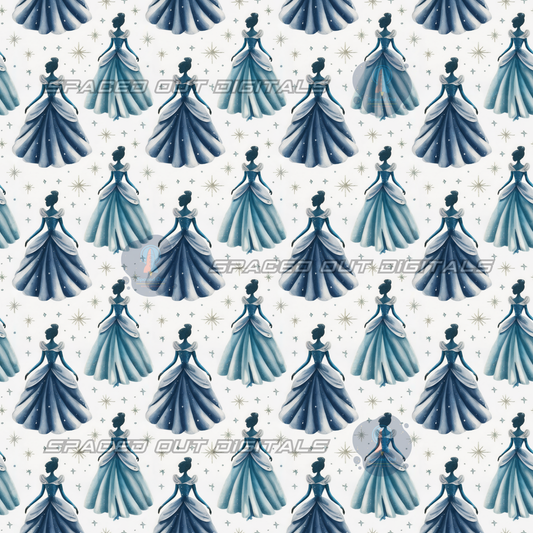 Slipper Princess Silhouette