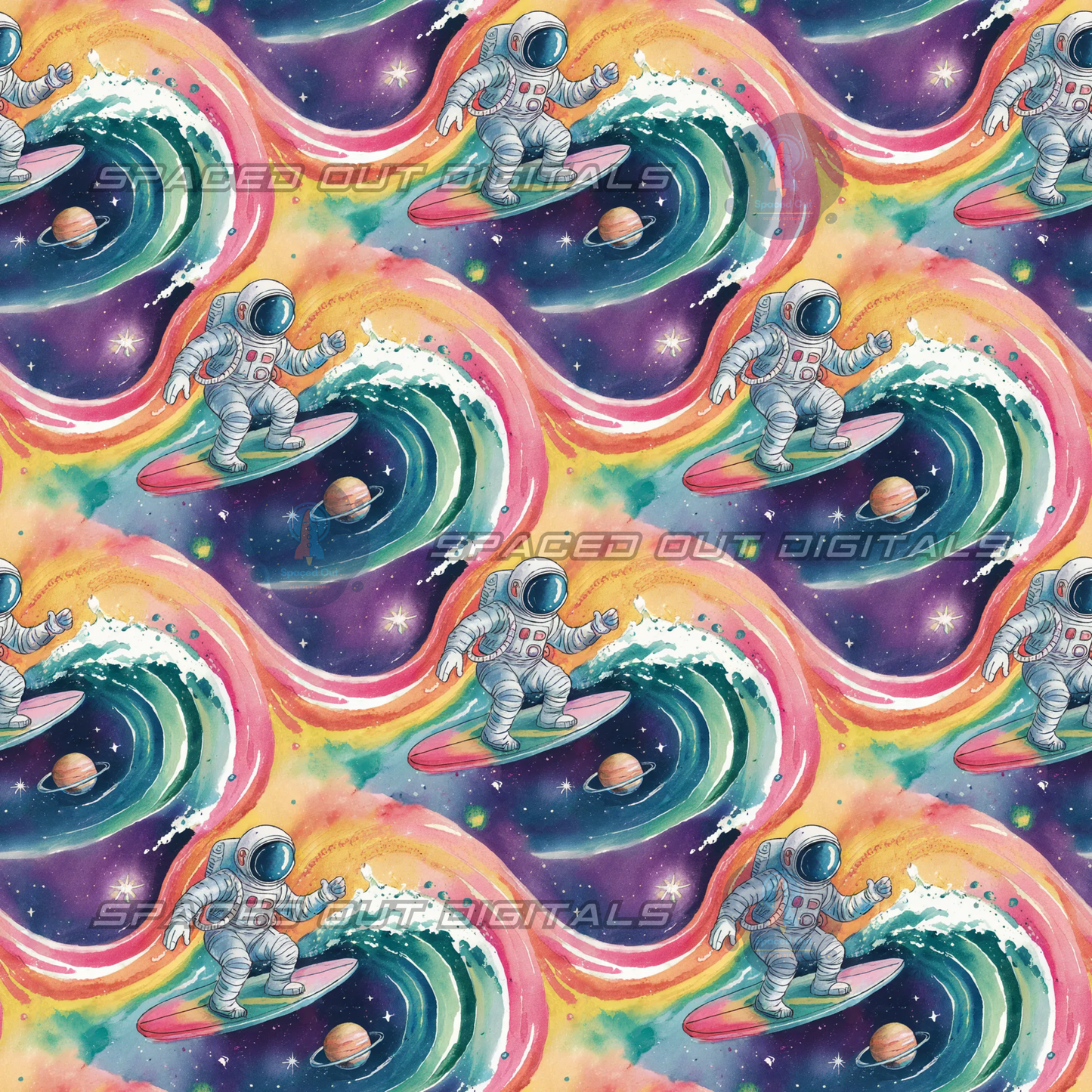 Surfing Astronauts