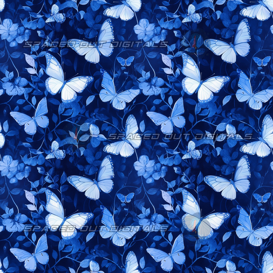 Blue Butterflies