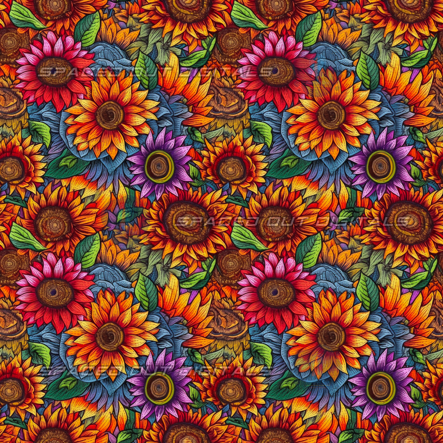 Flower Embroidery Bundle