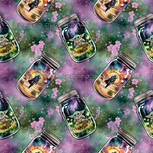 Mando Floral Jars