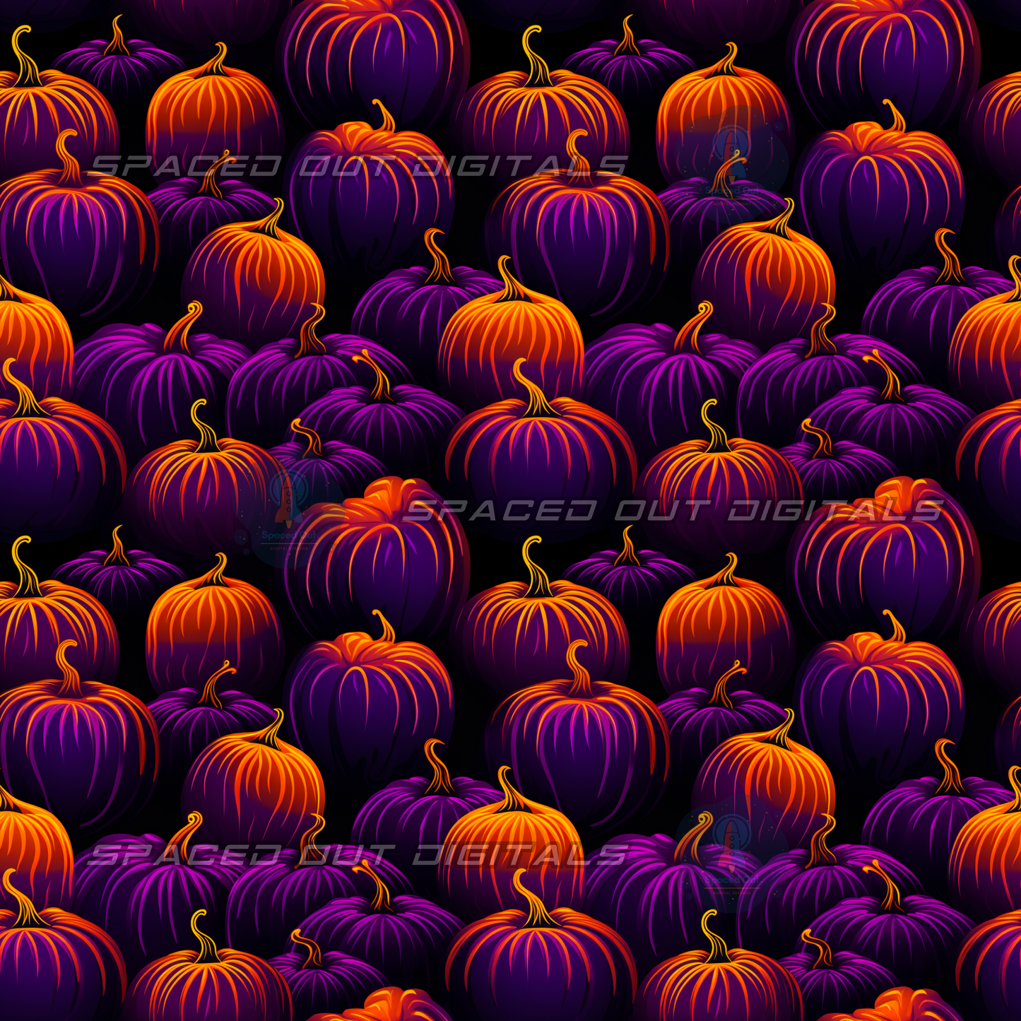 Neon Pumpkins