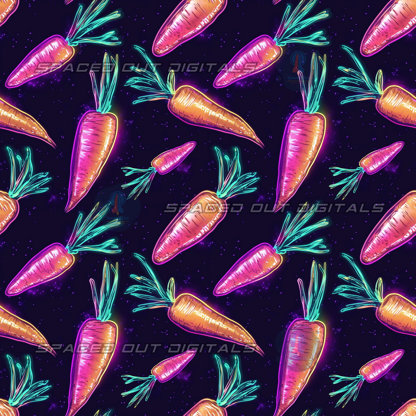 Neon Carrots