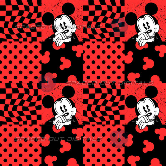 Magic Mouse Checkered