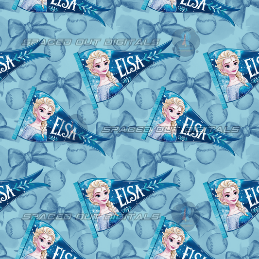 Frozen Princess Pennant