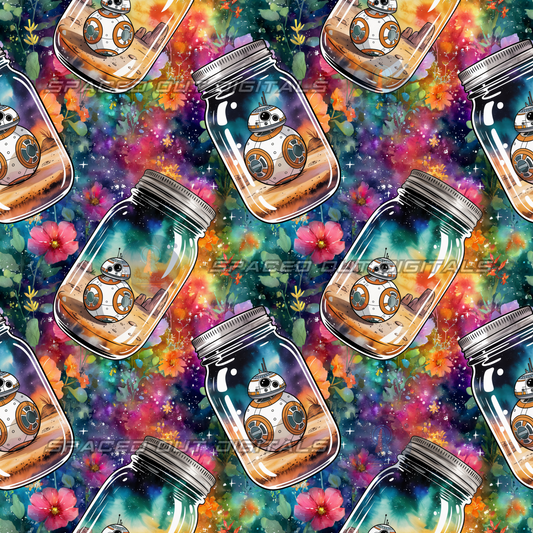 BB Floral Jars