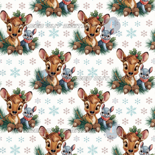 Bam Deer Christmas