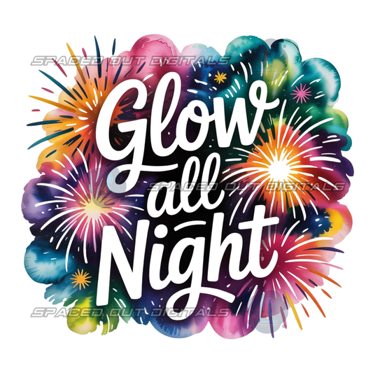 Glow All Night PNG