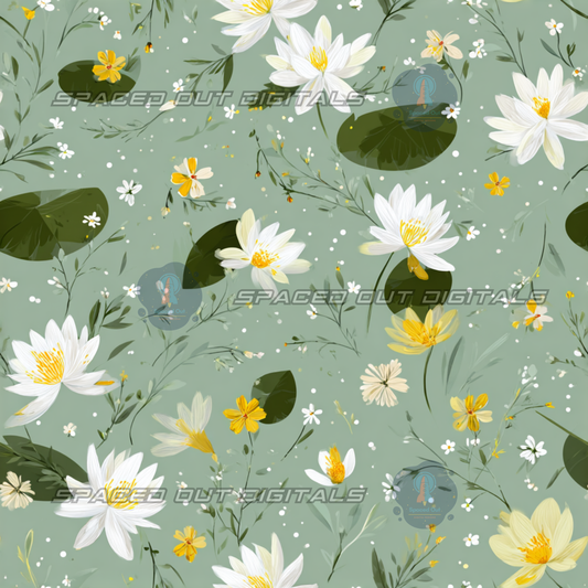 Frog Princess Floral Jars Coordinate