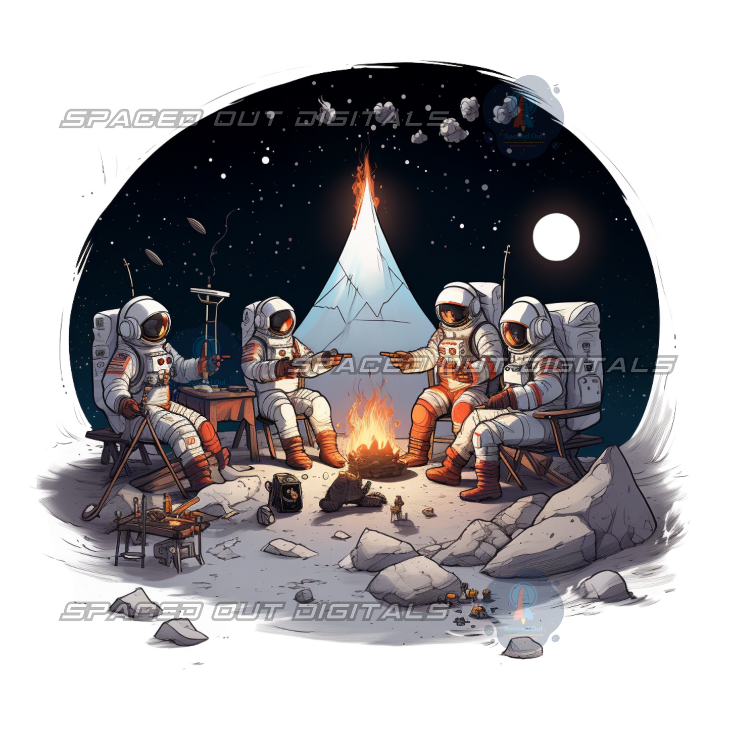 Space Campers PNG