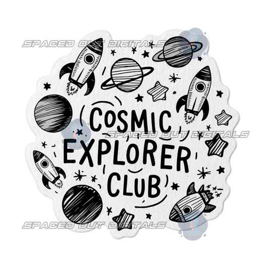 Cosmic Explorer Club PNG