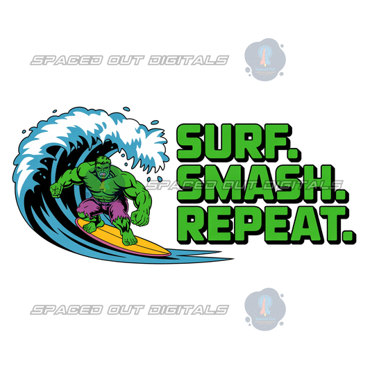 Surf Smash Repeat PNG