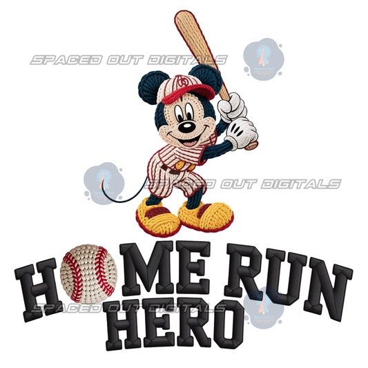 Home Run Hero PNG