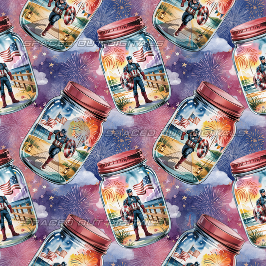 Captain USA Summer Jars
