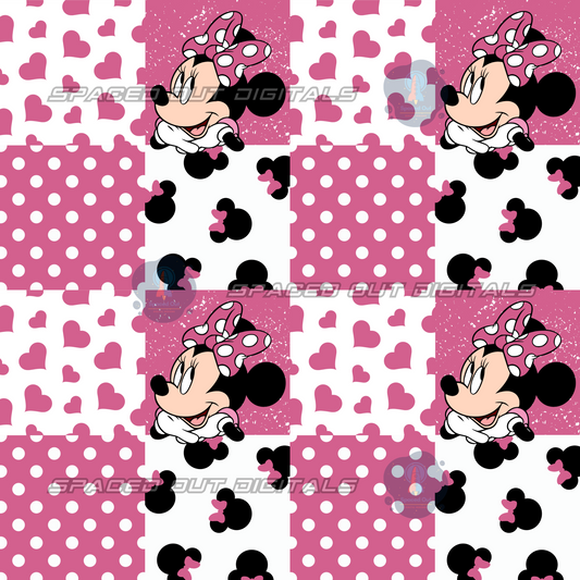 Mini Mouse Checkered