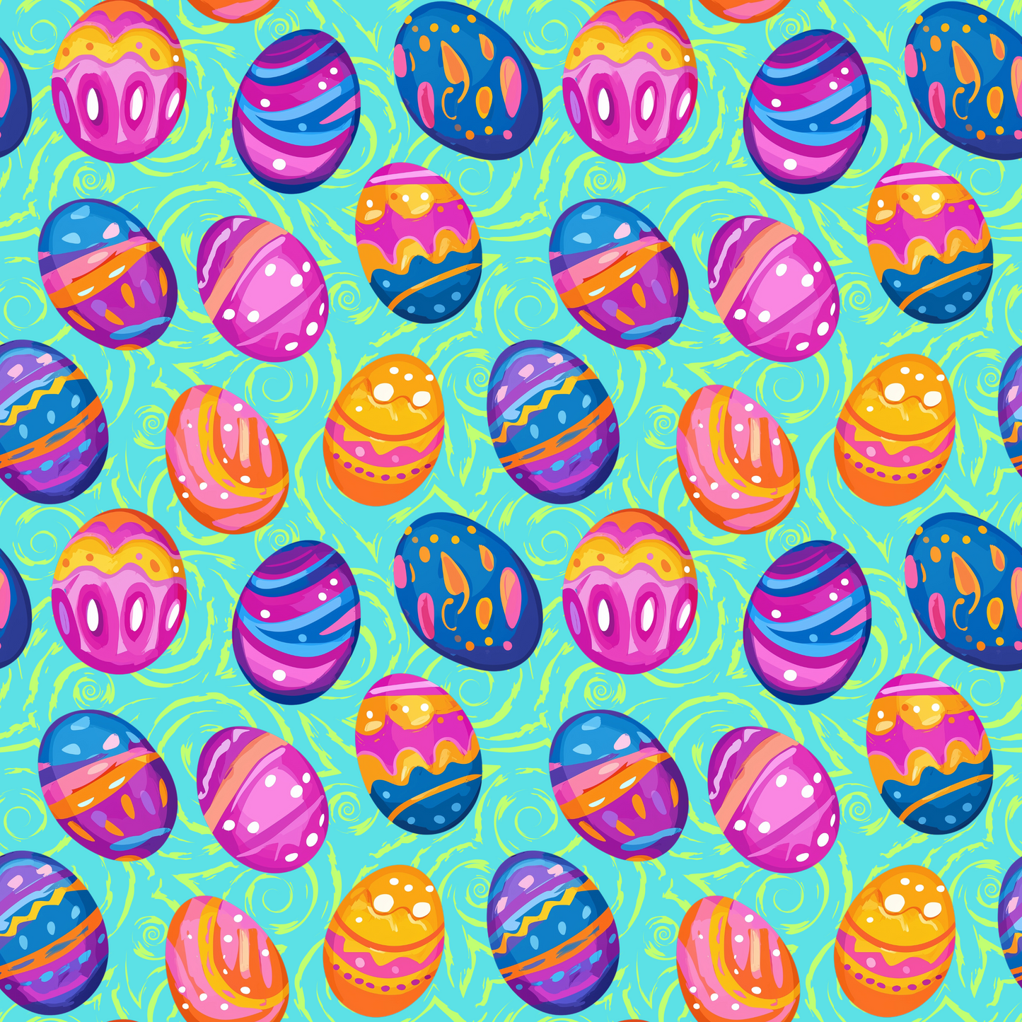 Neon Easter Eggs