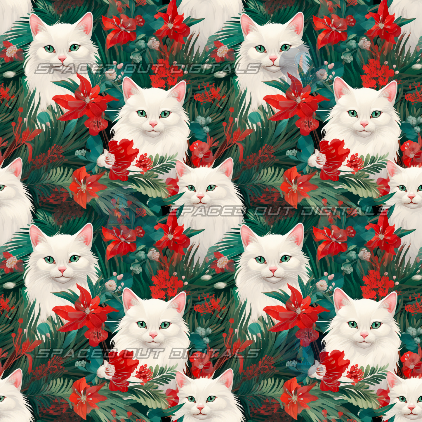 White Cats Christmas