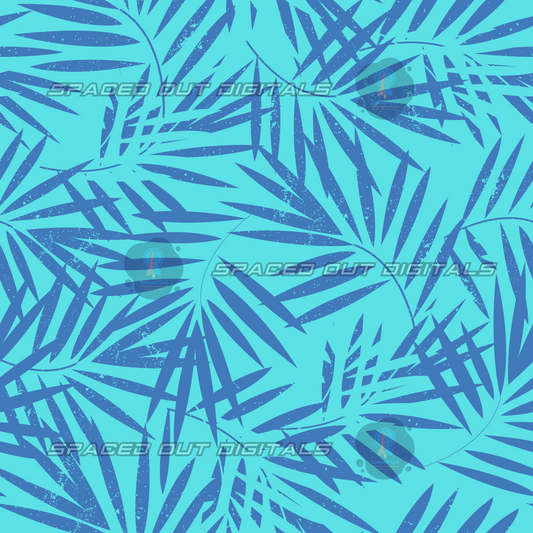 Blue Alien Hawaiian Coordinate