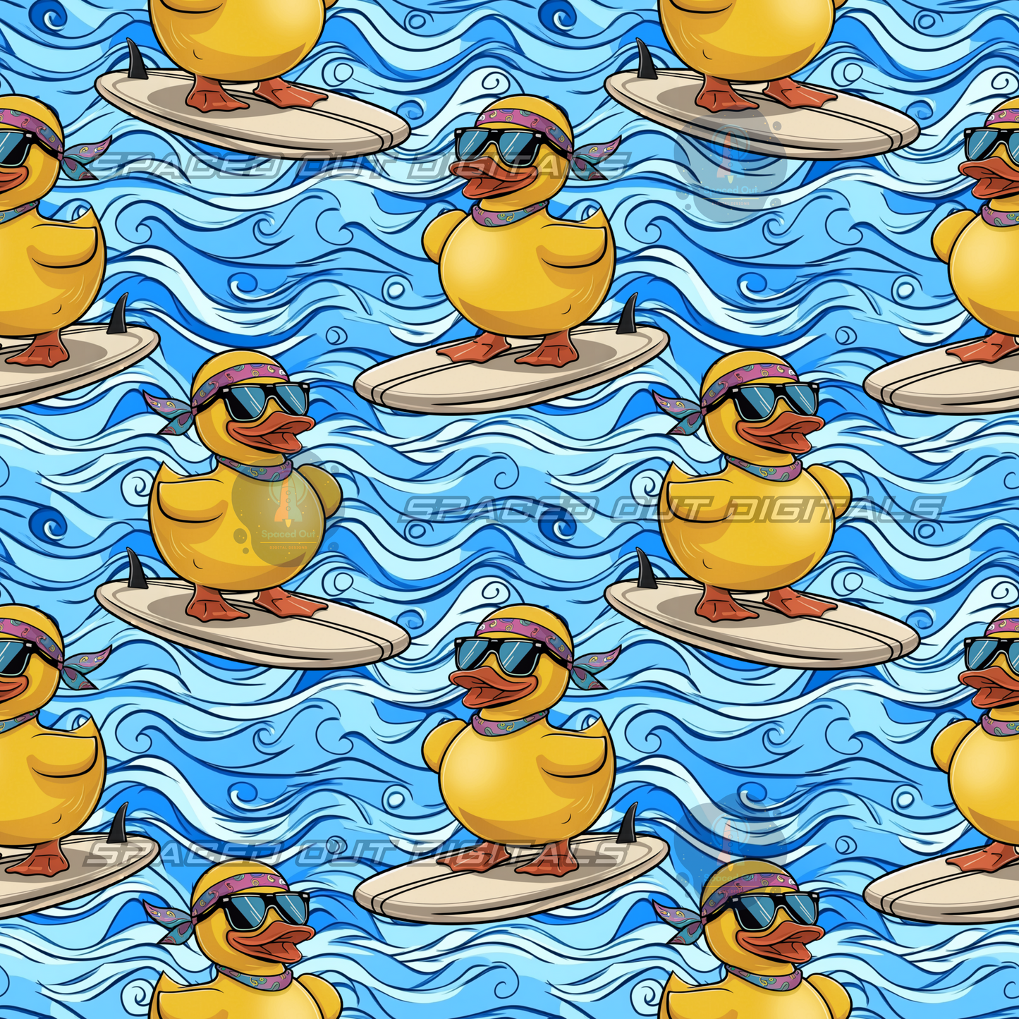 Surfing Rubber Ducks