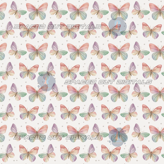 Pastel Butterflies