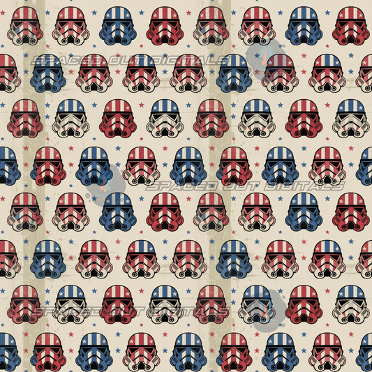 Patriotic Trooper Heads