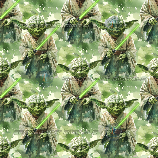 Watercolor Green Master