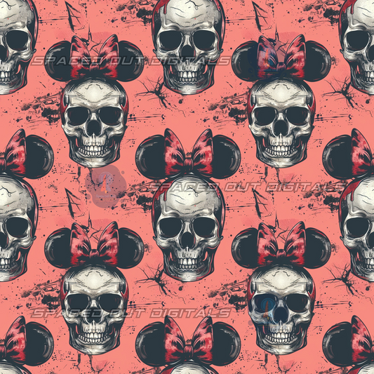 Mini Mouse Skulls