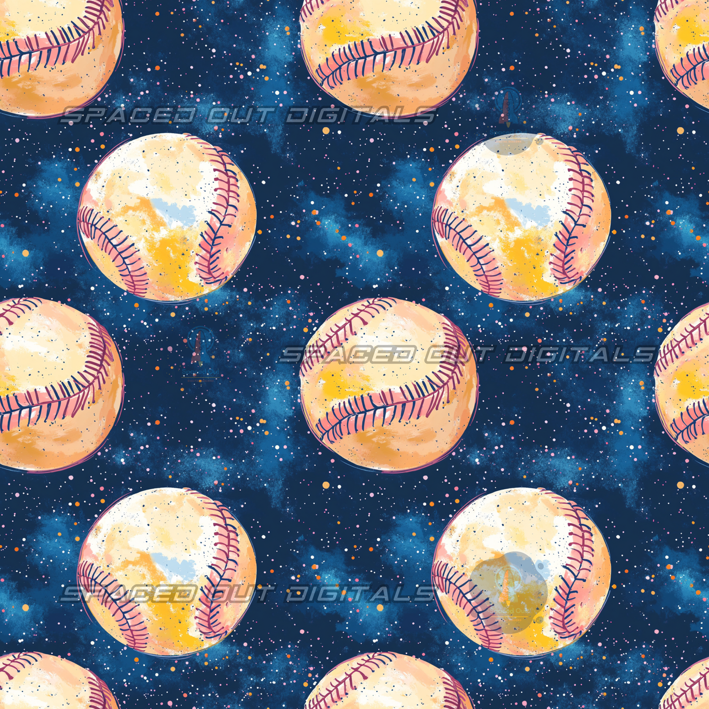 Galaxy Baseballs