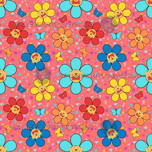 Pooh Flowers