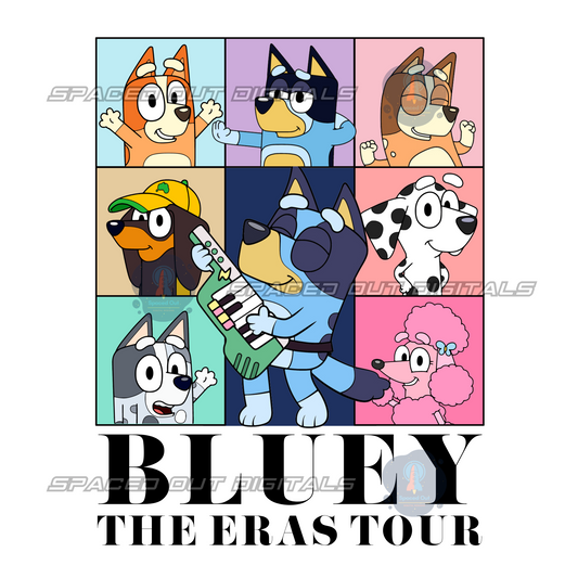 Blue Dog Era Tour PNG