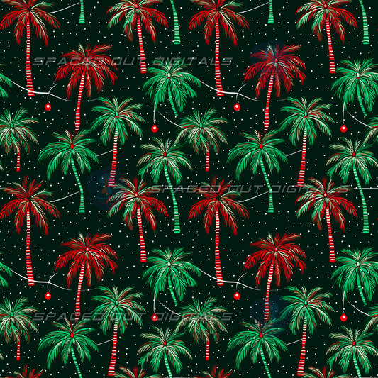 Christmas Palm Trees