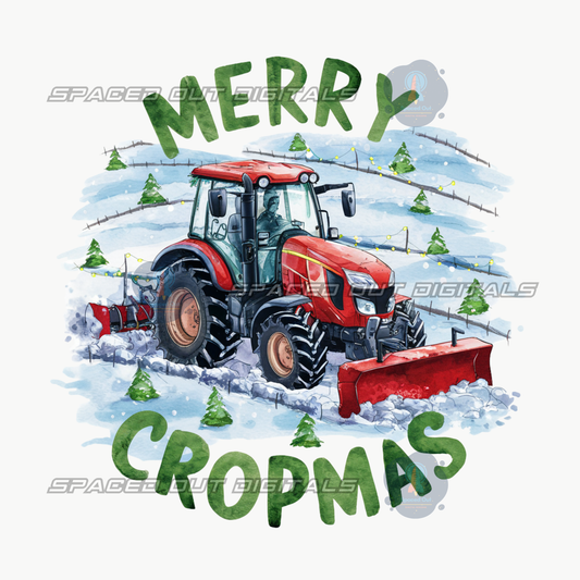 Merry Cropmas PNG