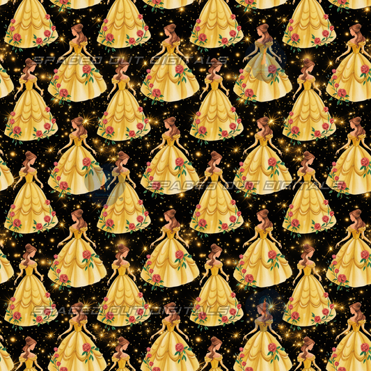 Beauty Princess Silhouette