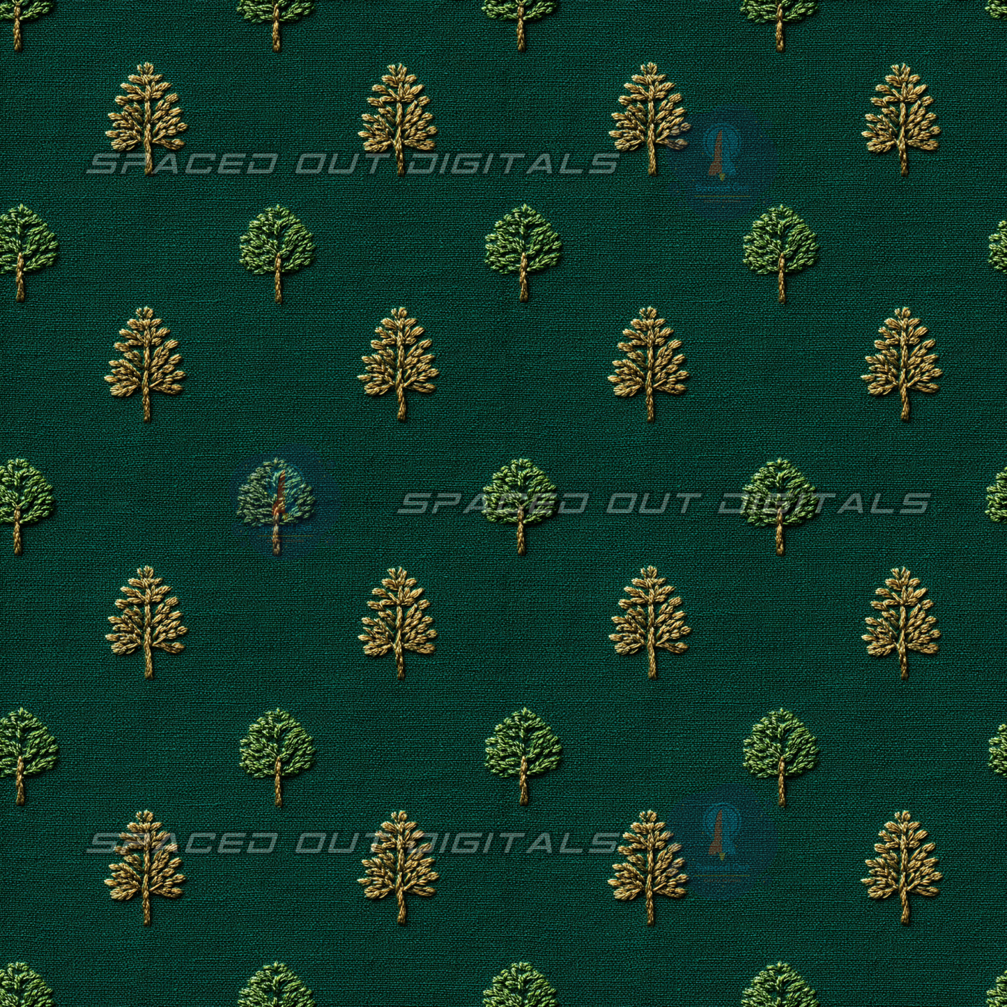 Embroidery Trees