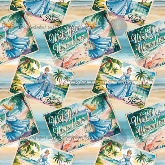 Slipper Princess Postcards
