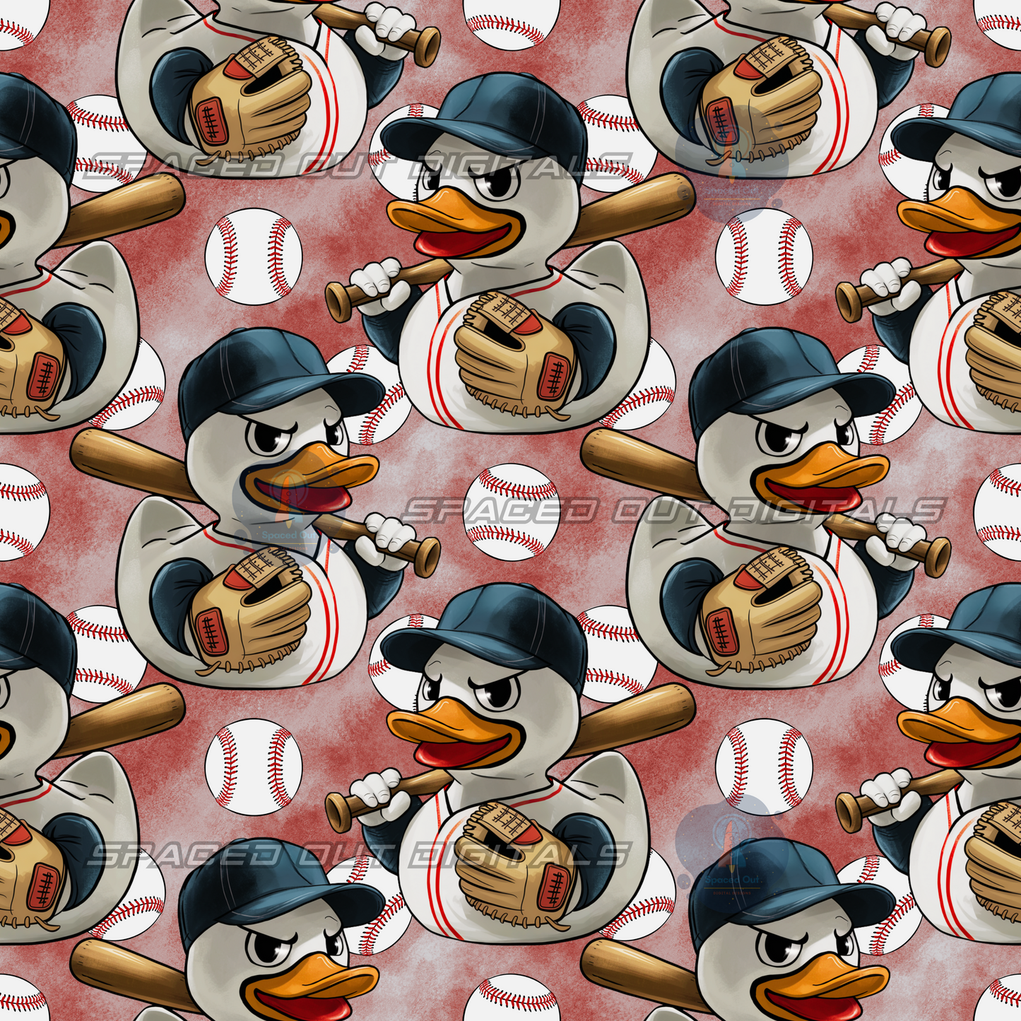 Baseball Rubber Ducks