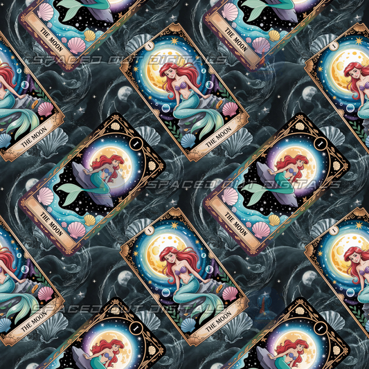 Mermaid Princess Tarot Cards