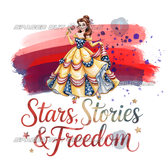 Stars Stories and Freedom PNG
