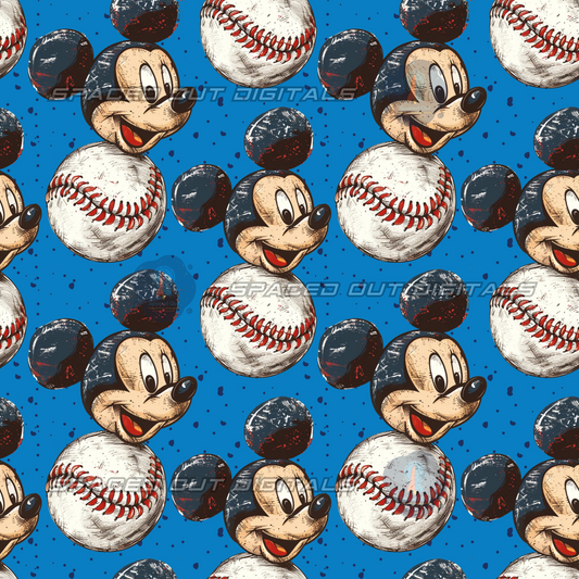 Magic Mouse Baseball Blue