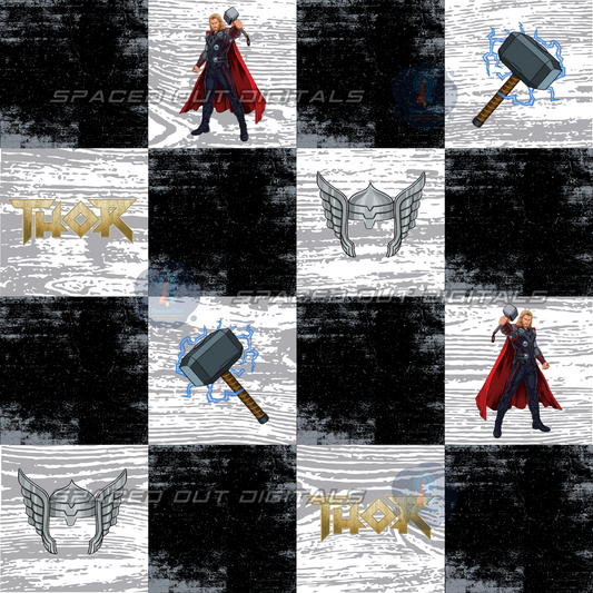 Thunder God Checkered