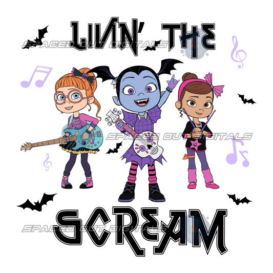 Livin The Scream PNG