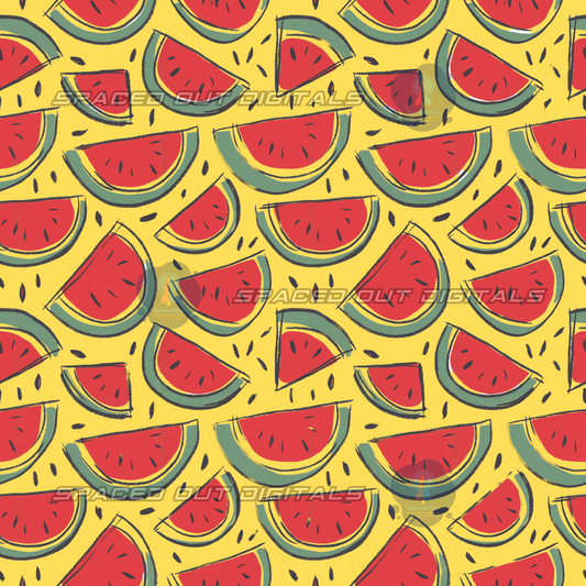 Sketchy Watermelon
